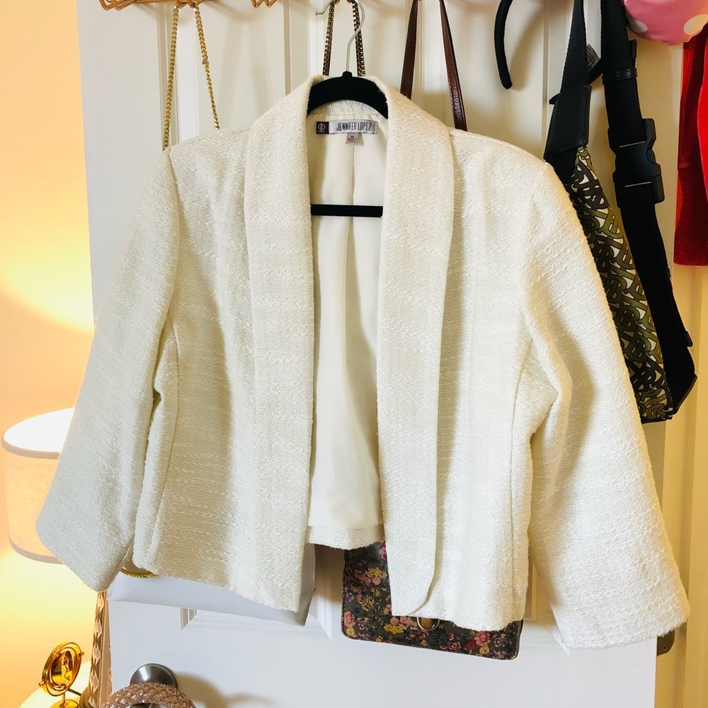 Jennifer Lopez Cropped Blazer
